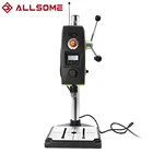 ALLSOME 6-Скоростной 800 Вт Настольный сверлильный станок сверлильный пресс электрическая скамья дрель BG-518801 PBD40