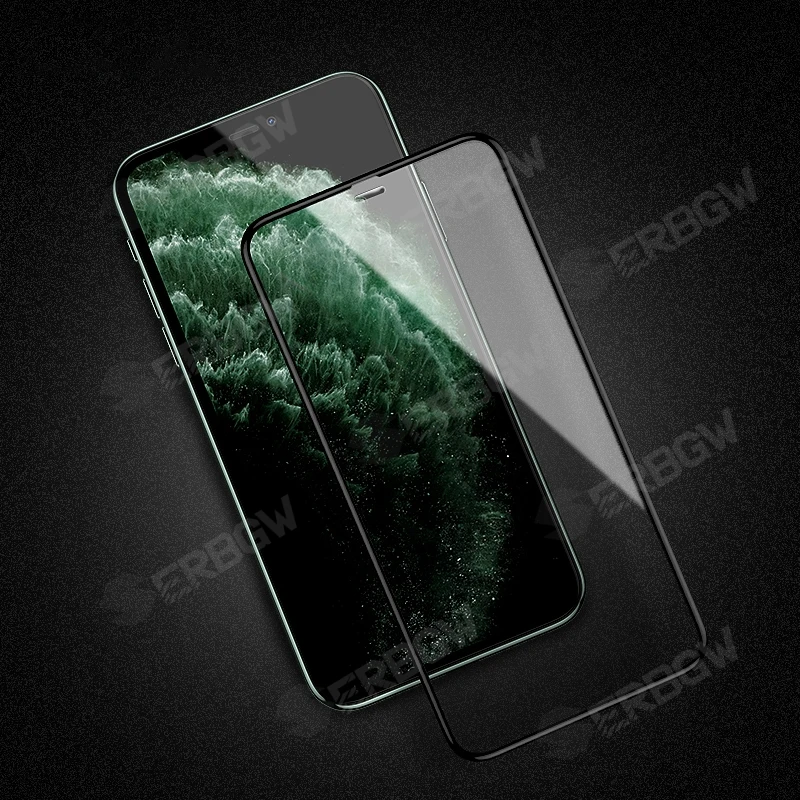 

200D Curved Protective Glass For iphone 8 7 6 6S Plus SE 2020 Screen Protector iphone X XR XS 11 12 Pro Max Tempered Glass case