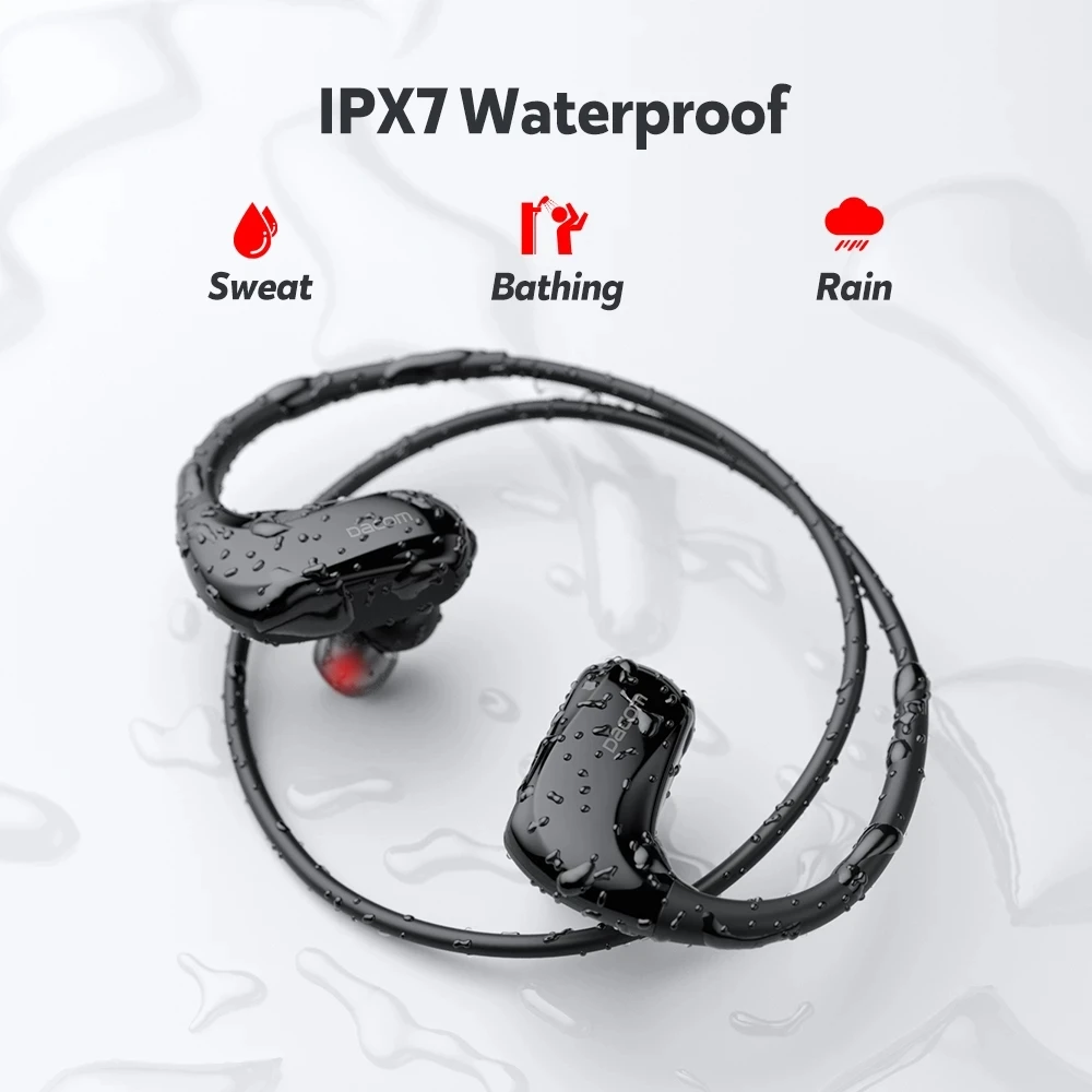 2021 беспроводные наушники Dacom Athlete для бега спорта IPX7 водонепроницаемые Bluetooth AAC с