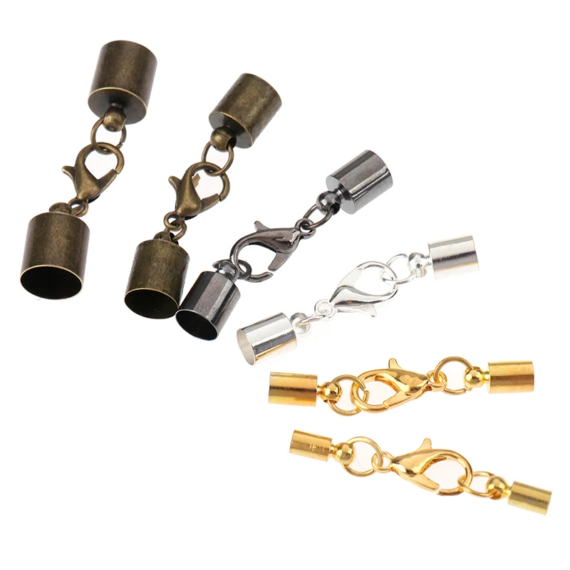 Кожаный шнур браслет Омаров застежки крючки щипцы наконечник колпачки ювелирные