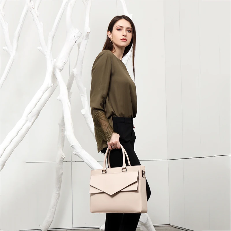 Korean Style 13.3 14 15.4 inch Laptop Handbag Notebook Shoulder Messenger Bag For Macbook Air Pro Retina Lenovo Dell Asus Women |