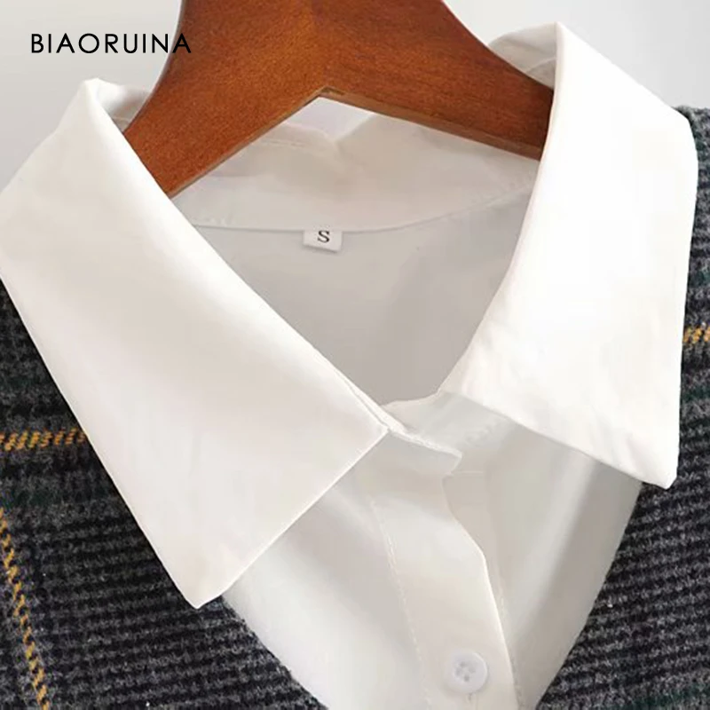 BIAORUINA женский элегантный дизайн повседневный комплект из двух предметов