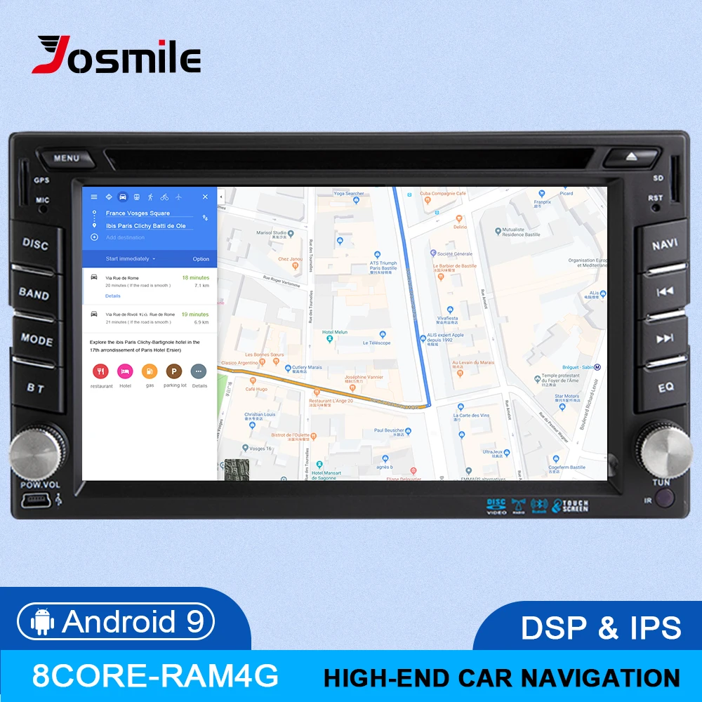 Головное устройство для автомобильного радио 4 Гб 2 din Android 9 0 DVD PlayerFor Nissan Xtrail Note