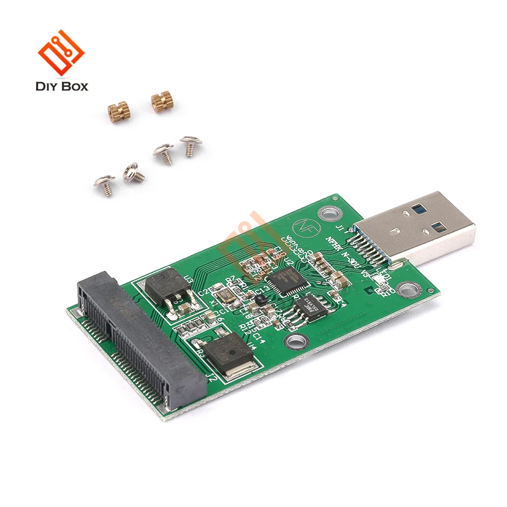 

Мини USB 3,0 на PCIE mSATA внешний SSD PCBA конвейер адаптер карта mSATA SSD на USB 3,0 адаптер MSATA на USB 3,0 аксессуары для ПК