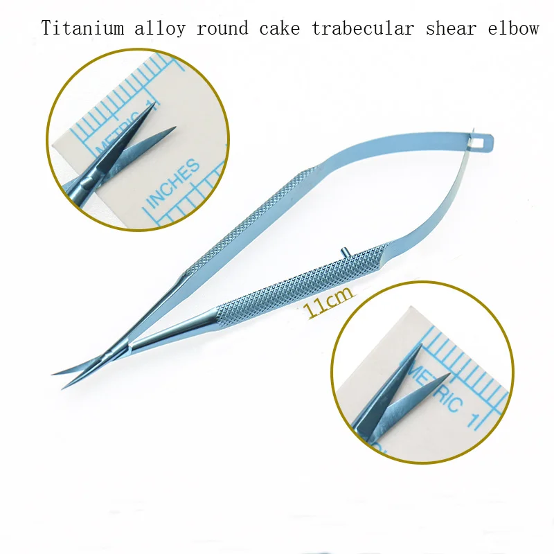 

Microscopic plastic Surgery Instrument Trabecular scissors Double eyelid