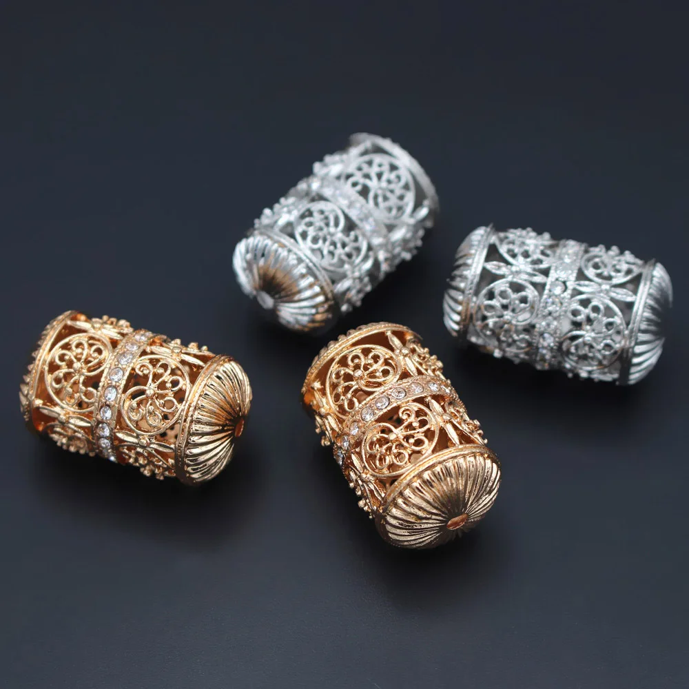 10 шт. золотые металлические бусины-разделители 2 5 мм