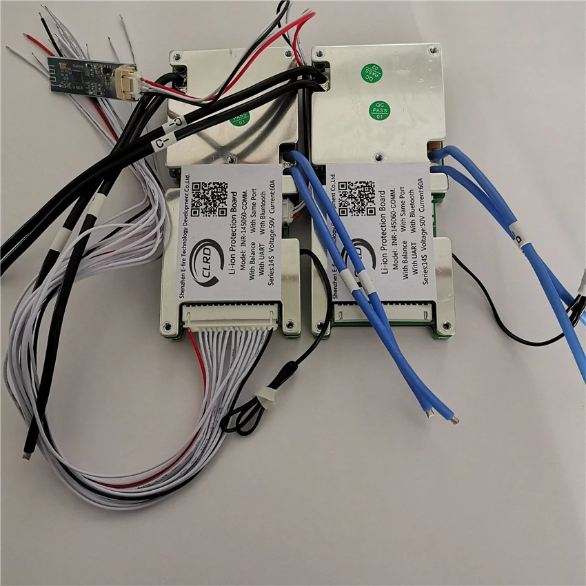 Умная литий ионная lipo батарея 14S 48 В 20A 30A 40A 60A BMS PCM PCB с bluetooth и связью|Аксессуары для