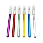 Многоцветный металлический нож для скальпеля инструментов Non-Slip лезвия гравировочный нож мобильный телефон пленка Бумага кроя инструменты для резьбы по дереву #11