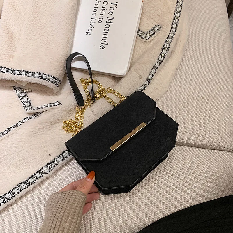 

Fashion Square Female Crossbody Bag High Quality Handbag For Women Chain Strap Luxury Shoulder Bag Phone Purse