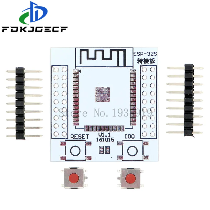 5pcs ESP-32S Pinboard Convertor Module ESP32S Adapter Board Support for Wireless WIFI Bluetooth | Электронные компоненты и