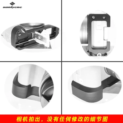 Алюминиевый быстросъёмный кронштейн видеокамера L-Plate для canon EOS M50 Lplate camera Arca-Swiss RRS