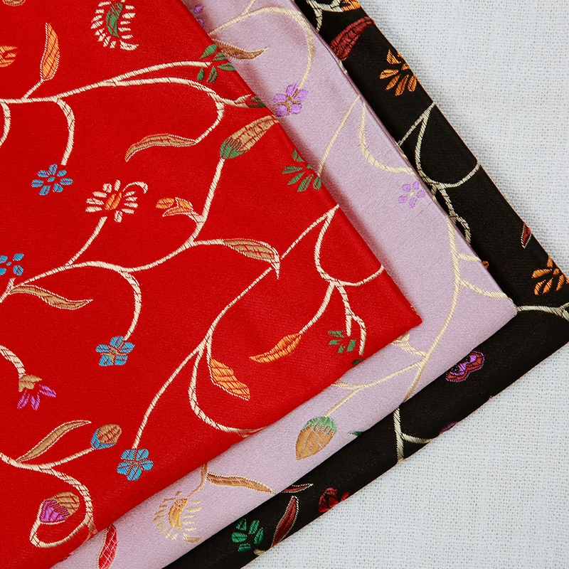 Жаккардовая Дамасская ткань для одежды ручной работы сделай сам ченсам и кимоно