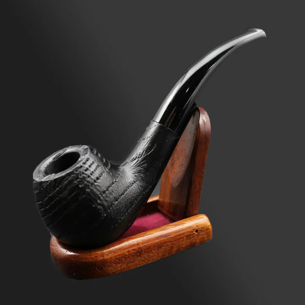 Натуральная древесина дуб ручной работы деревянная лампа для курения табака