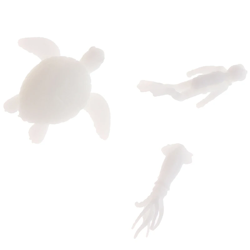 

3D Squid Diver Tortoise Jewelry UV Resin Filling DIY Craft Handmade Jewelry