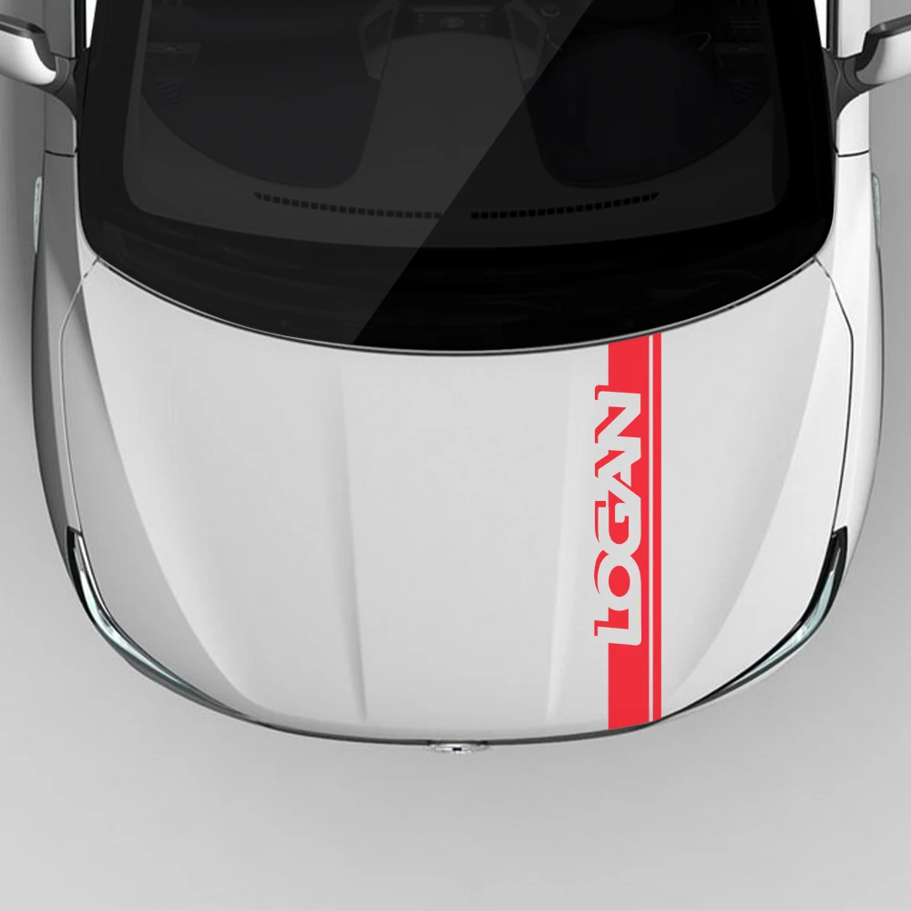 Наклейка на капот автомобиля виниловая пленка для автомобильных аксессуаров Dacia