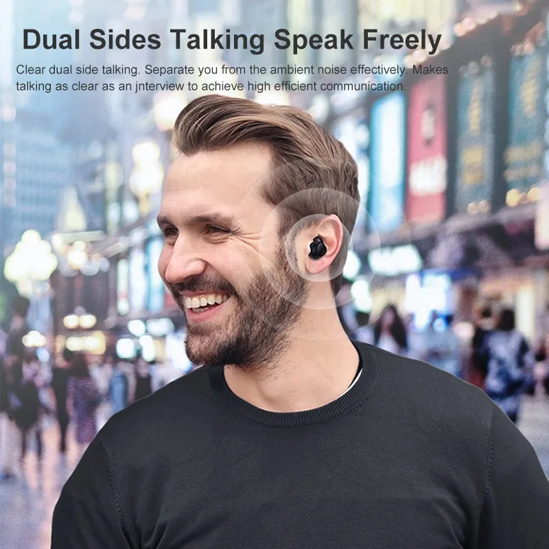 

X005 TWS Mini Wireless Bluetooth V5.0 Earphone In-ear Sports Game Earpiece 3D Stereo With Mic Earphone For Any Smart phone