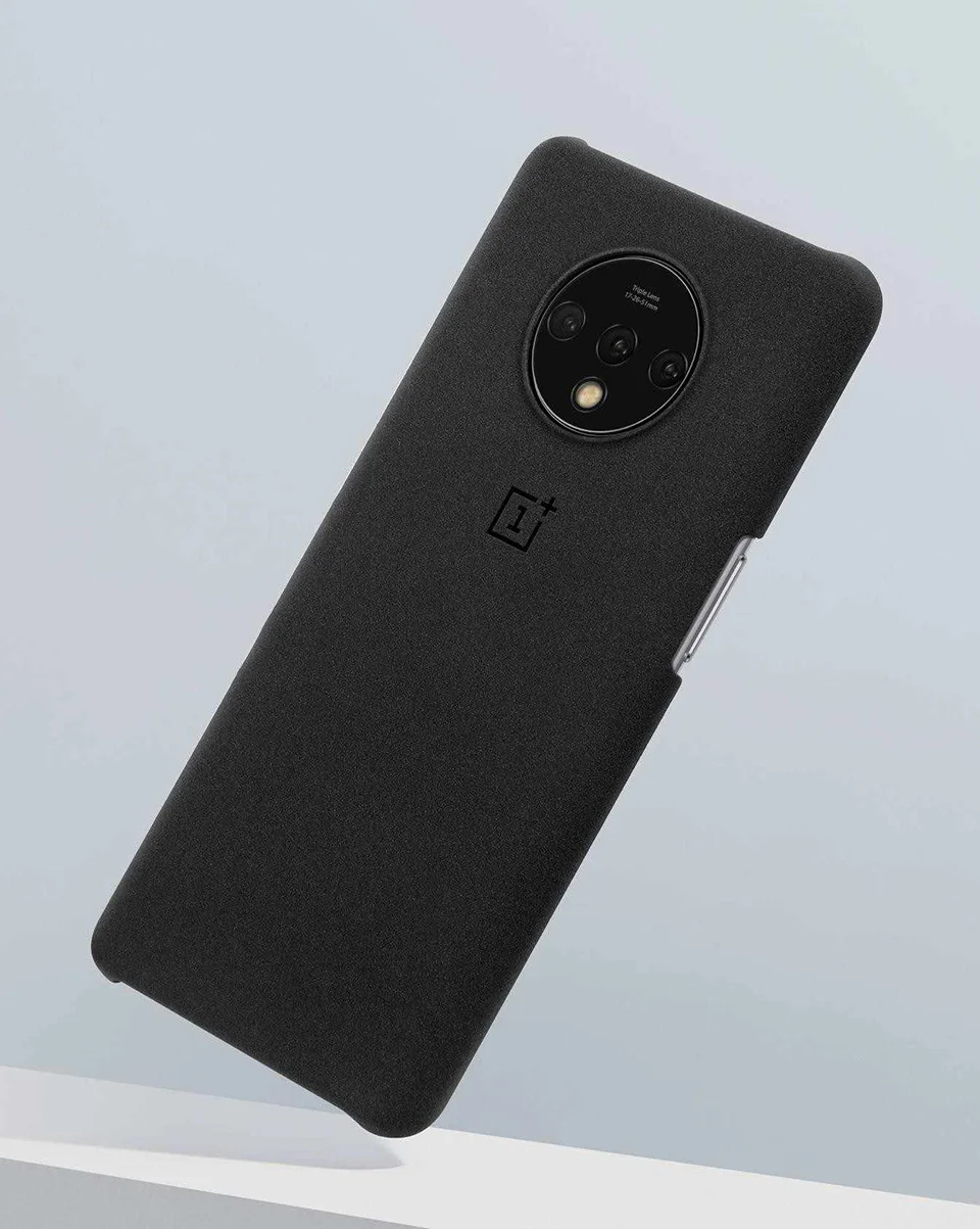 OnePlus 7T защитный чехол Karbon песчаник идеальное соответствие надежная защита заниженный профиль поднятый край