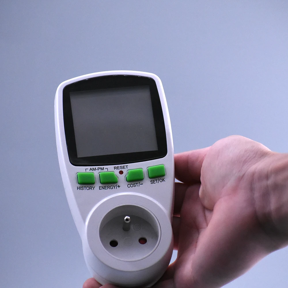 Цифровой счетчик электроэнергии ваттметр с ЖК дисплеем измерительным выходом