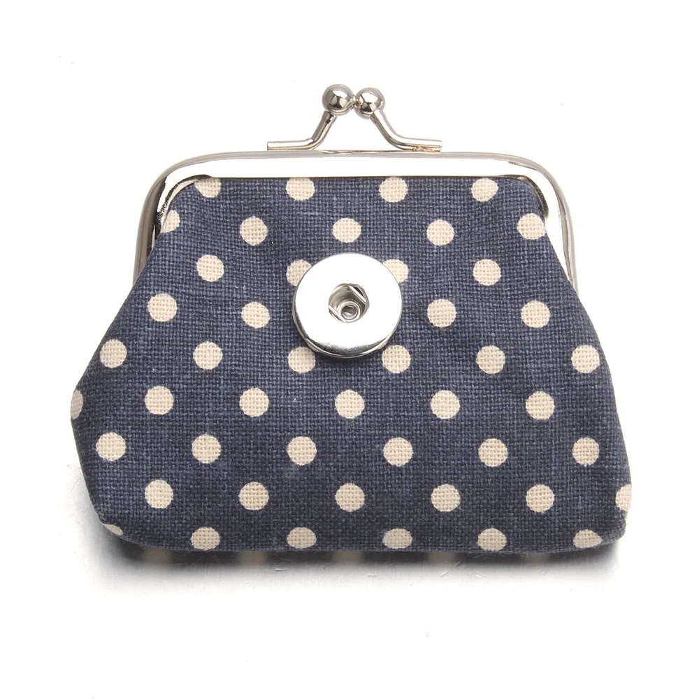 Винтажная сумка с защелкой 4 цвета 18 мм ювелирное изделие пуговицами кошелек для