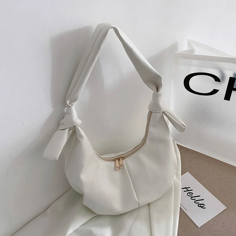 

Bag women spring and summer 2021 new trend texture simple one-shoulder underarm dumpling bag