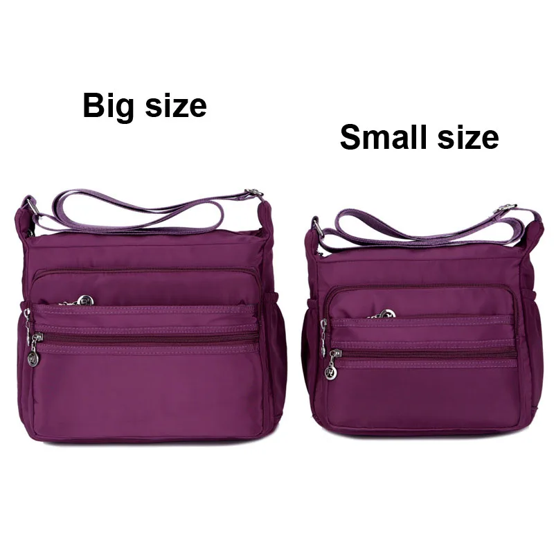 Роскошная женская сумка-мессенджер дизайнерские водонепроницаемые нейлоновые