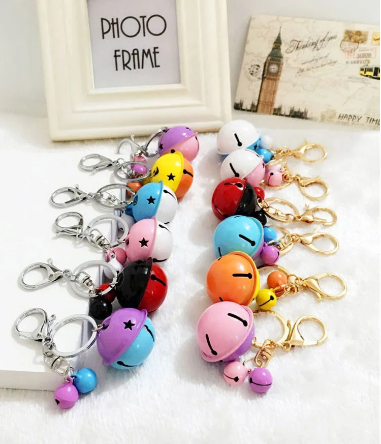 Hello Kitty Anime Keychain Cartoon Female Cute Vinyl Doll Key Chain Ring Car Bag Pendant Haikyuu Lanyard for Keys | Украшения и
