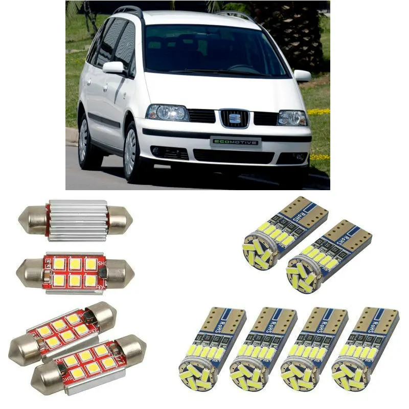 Внутренний светодиодный автомобильный светильник s для сиденья alhambra 7v8 7v9