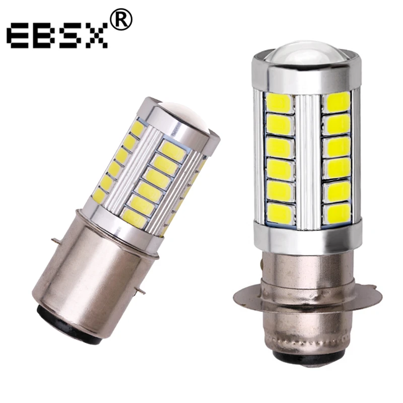 EBSX 4X 12V H6 PX15D H6M светодиодный Ba20d светильник автомобилей головной белого цвета