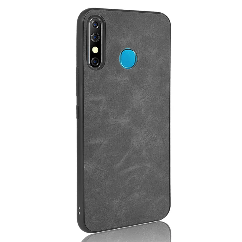 Для Infinix Hot 8 Hot8 X650 Чехол Мягкий Роскошный из искусственной кожи защитный