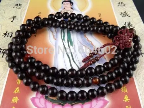 8mm Tibetan Buddhism 108 Red Dot Star &amp Moon Bodhi Seeds Mala Necklace | Украшения и аксессуары