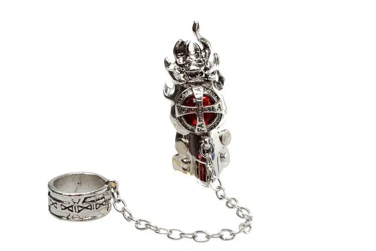 Lateefah модное Ювелирное кольцо kateyo Hitman Reborn ring аниме Vongola вращающиеся ювелирные кольца аксессуары для косплея в подарок - Цвет основного камня: Red