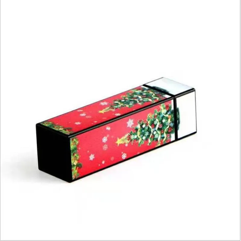 Оптовая продажа DIY Бутылочки для губной помады на рождественскую елку блеск губ