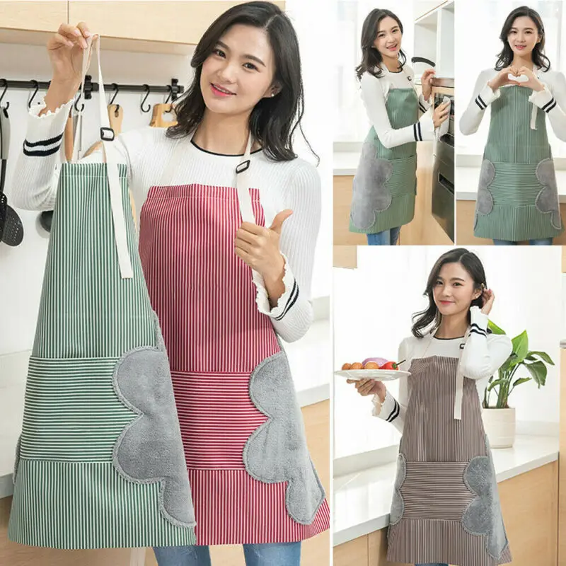 Кухонный фартук шеф-повара для кухни ресторана искусственный с карманом мужчин