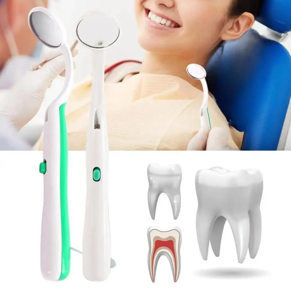 

4 Colors Dental Mirror With LED Light Reusable Dentist Super Bright Mouth Mirror Illuminated Tooth Care Hygiene Accessories