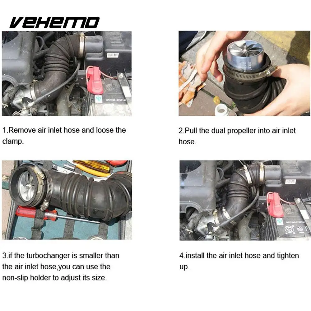 Турбонатор из алюминиевого сплава газовая экономия топлива суперзарядное