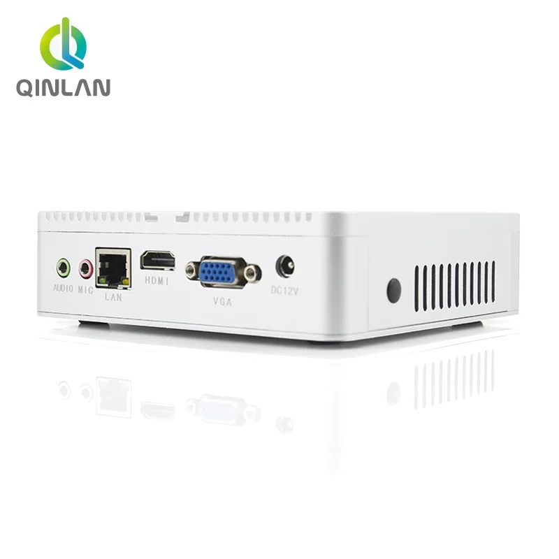 QINLAN безвентиляторная маленькая башня I3 4020Y I5 4200Y 4300Y 12*12 MINI ITX материнская плата Micro