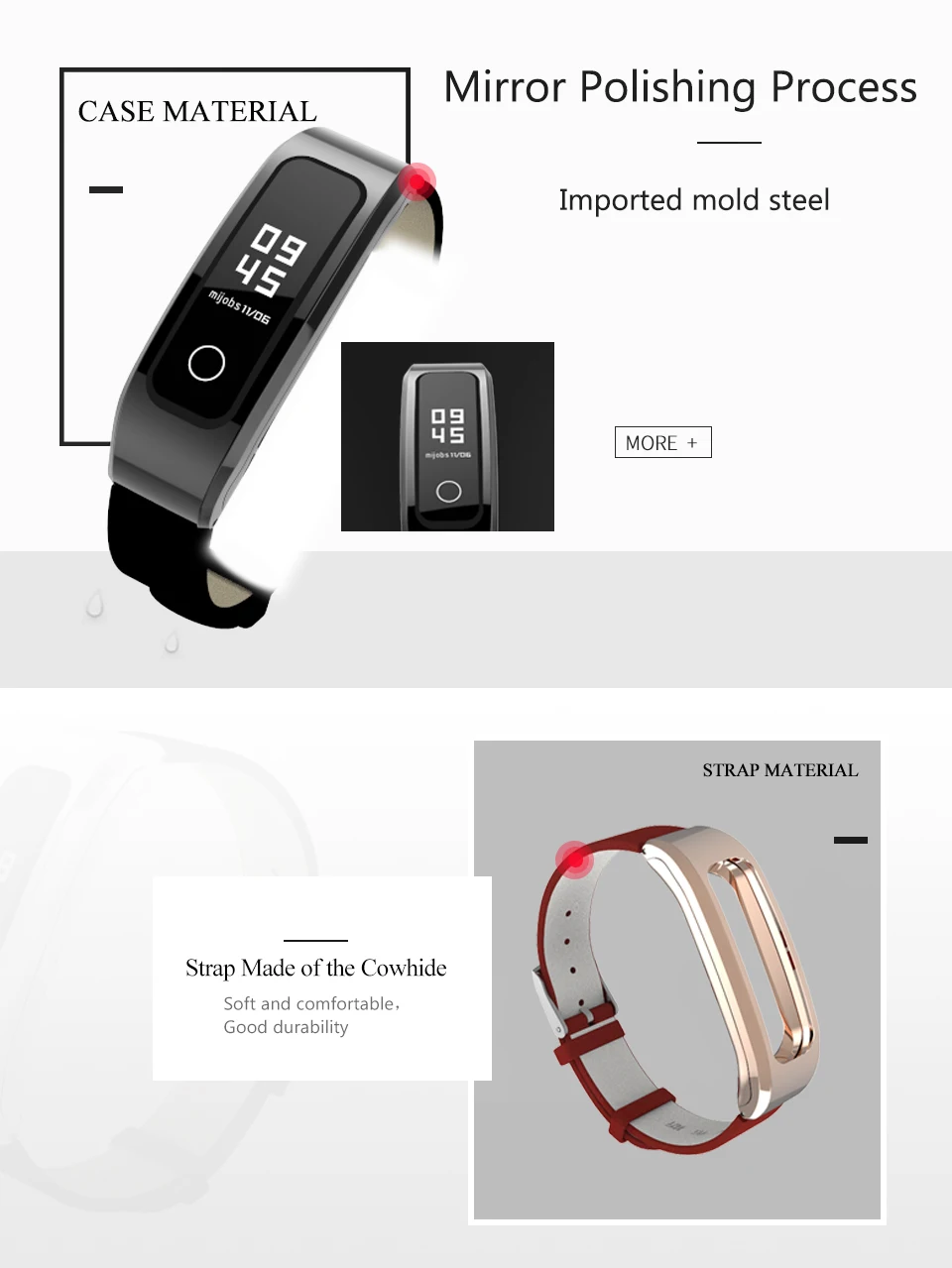 Mijobs пояса из натуральной кожи ремешок для huawei Honor Band 4 бег ремешок часы браслет для Honor Band 4 бег умный Браслет