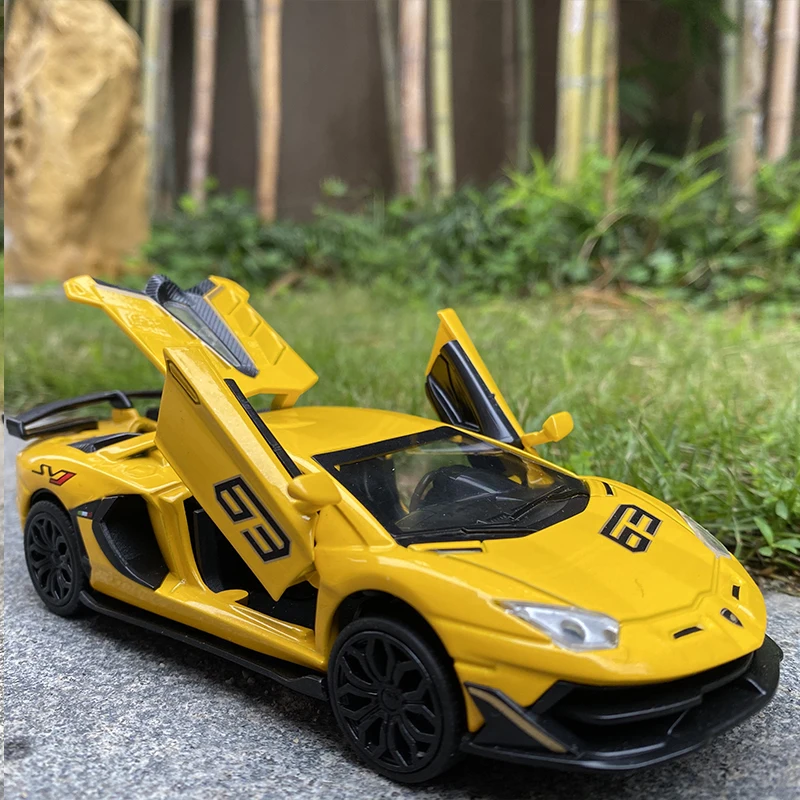 Новая модель автомобиля из сплава SVJ Race, масштаб 1:32, литьевые модели и игрушечные автомобили, образовательные игрушки для детей, подарки для мальчиков.