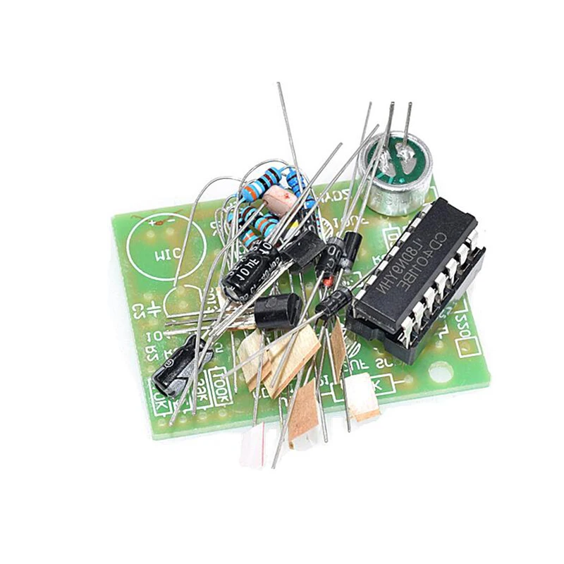 Energy Saving Lamp LED Light Incandescent CD4011 Sound and Control Switch Kit DIY Voice Parts Module | Электронные компоненты и