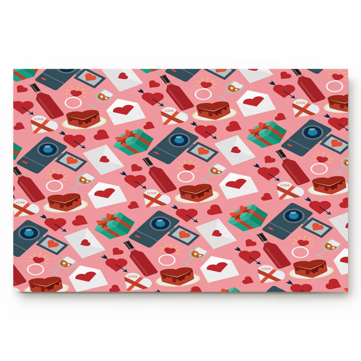 Элементы ко Дню Святого Валентина аксессуары для ванной комнаты набор грязи