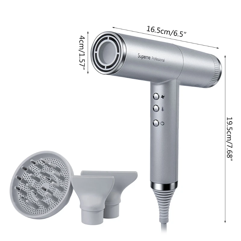 

Negative ion hair dryer professional salon hairdryer household strong fast dryin X7YB