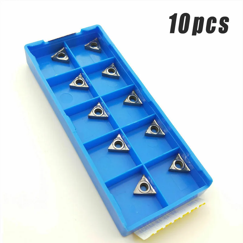 

For Aluminum Copper TCGT090204-AK TCGT1.8(1.5)1 Carbide Insert Cutter TCMT09 Sharp Edges, Easier To Cut