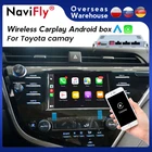 Новинка! Беспроводной двухрядный Кабель Apple CarPlay на Andriod для автоматического подключения к камере Toyota camay