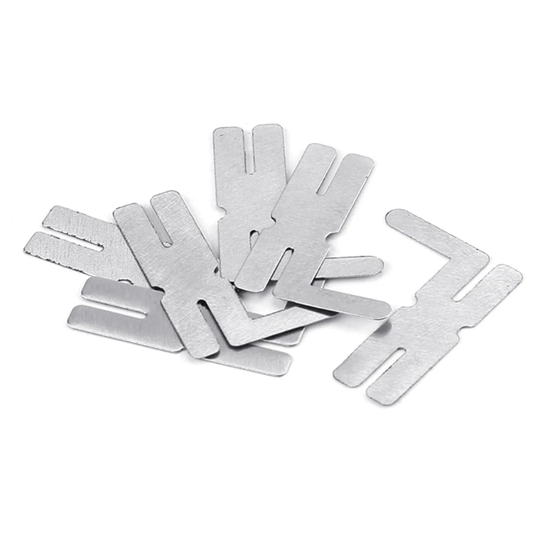 

B03D 100pcs 8x25x18cm H-type Nickel Plated Steel Strip Tabs for Battery Spot Welder