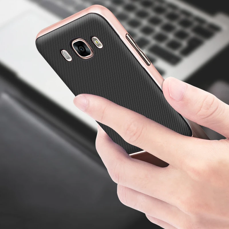 Гибридный 3D чехол с подставкой для Samsung Galaxy J7 2016 мобильный телефон силиконовый 5