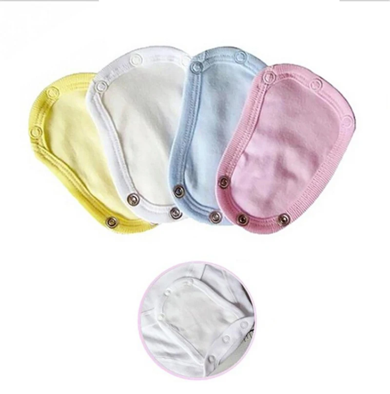 

4Pcs/Set Lovely Baby Romper Partner Super Utility Bodysuit Jumpsuit Soft Lengthen Extender Kids Accessories Diaper Extension Pad