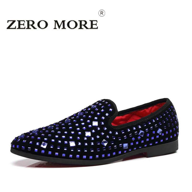Мужские мокасины ZERO MORE черные мягкие без застежки Повседневная дышащая обувь