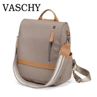 vaschy women anti theft backpack purse nylon shoulder bags large capacity backpack female mini bags rucksack