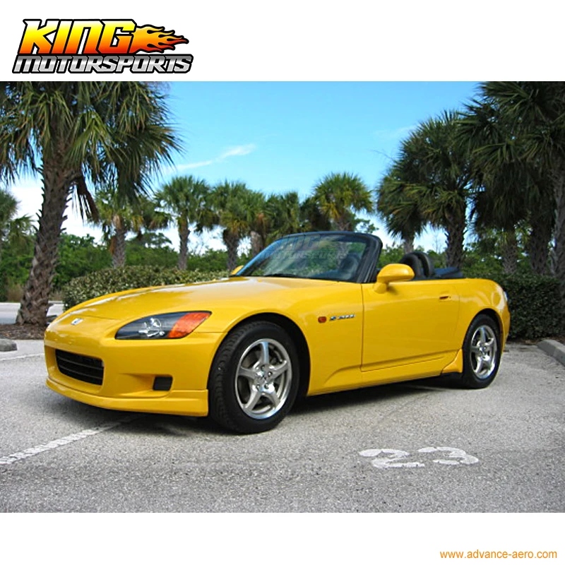 Подходит для 00 03 Honda S2000 2Dr AP1 T R Уретановый передний бампер спойлер 01 PU Корпус