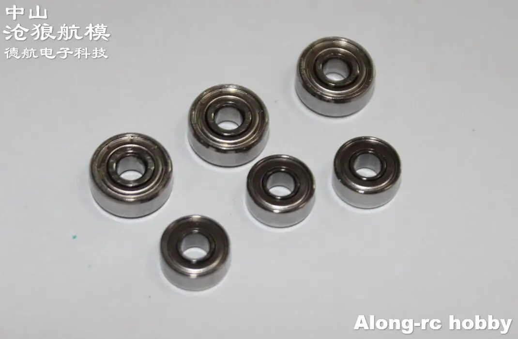 

3 sets (2pcs/set) Motor Part Bearing For Sunnysky X2216 X2212 X2208 New Version Brushlles Motor 3.17mm Shaft Motor DIY Part